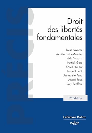 Droit des libertés fondamentales — Précis, 9ᵉ éd.
